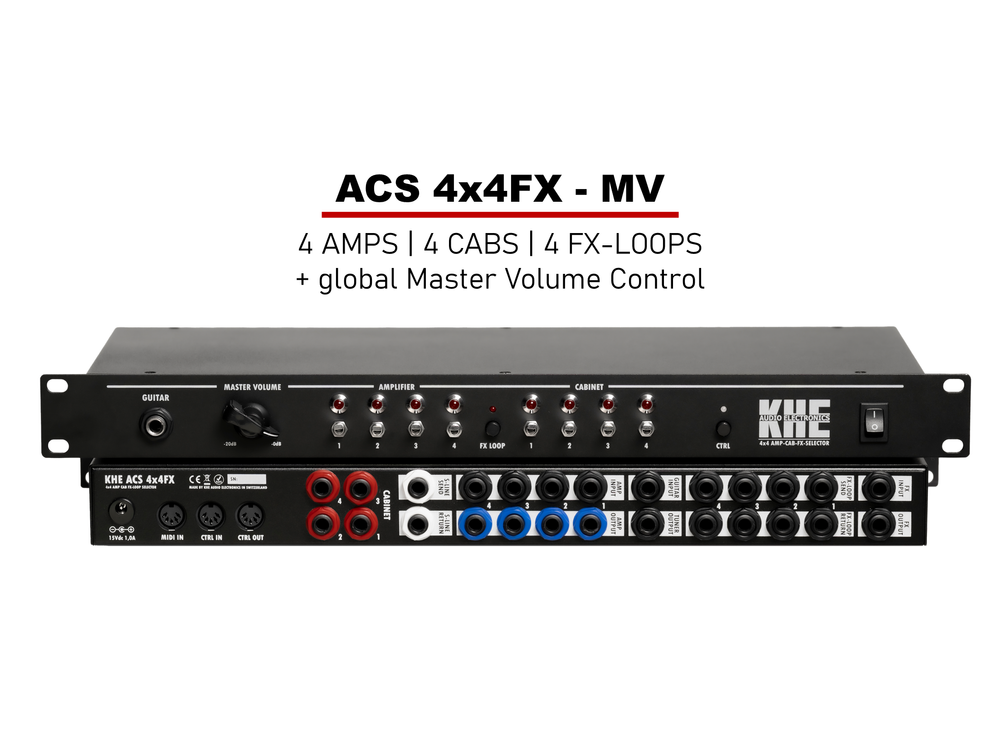ASX 8 - Amplifier Switcher — KHE Audio | Amp Cab Switchers